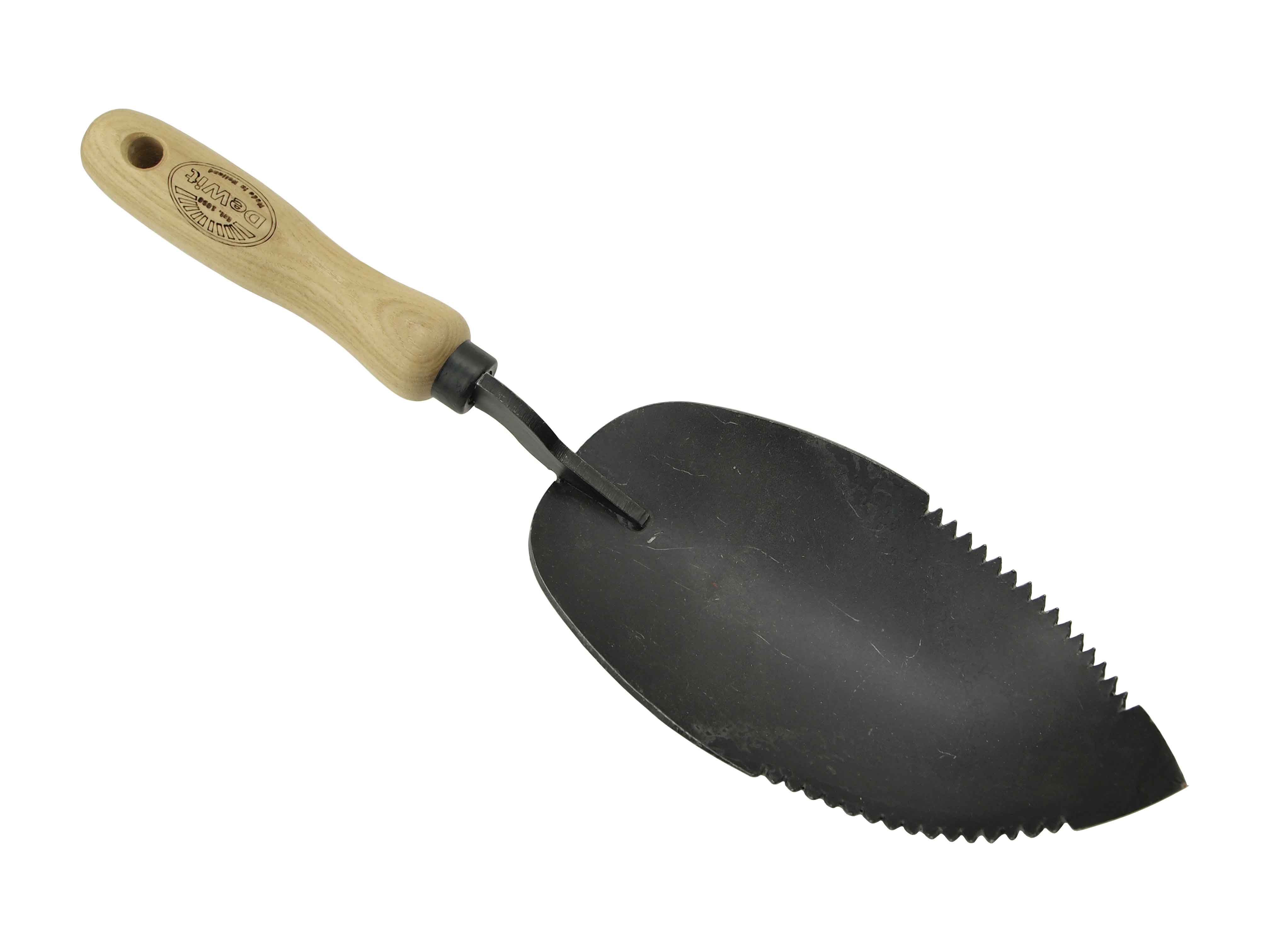 Serrated scoop 'Welldone' ash handle 14cm